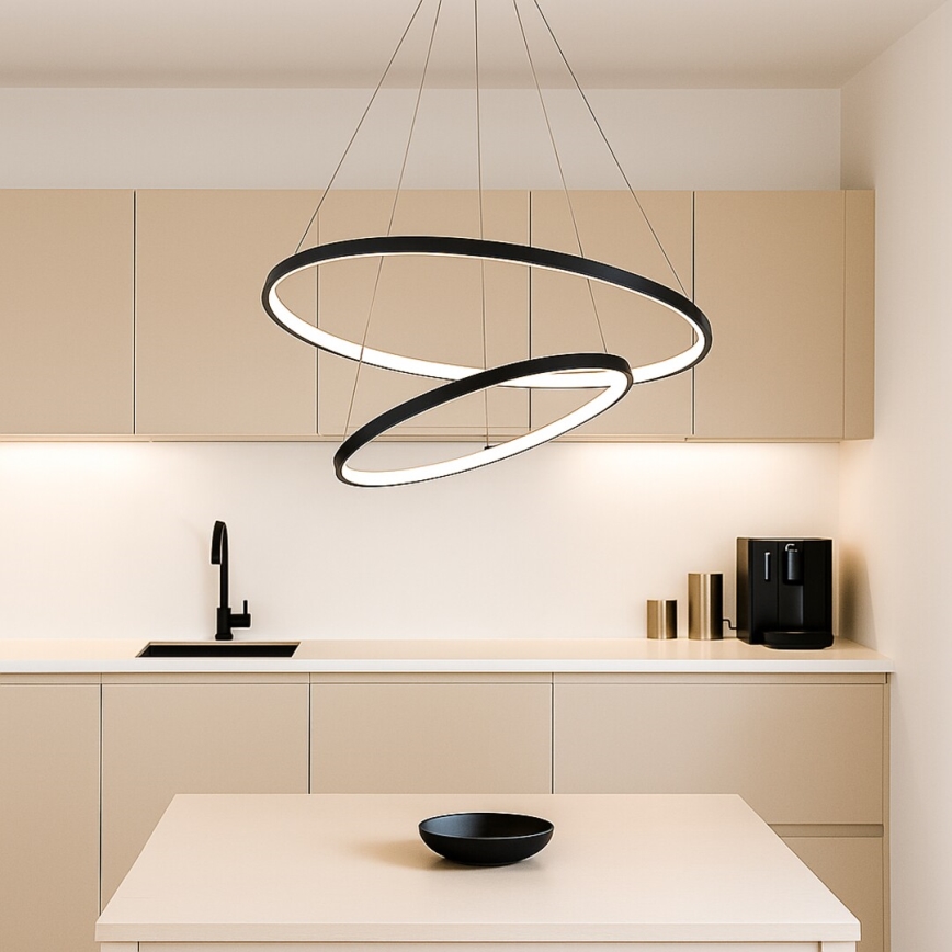 Rabalux - люстра з регулюванням яскравості на тросі LED/75W/230V 3000-6500K + дистанційне керування