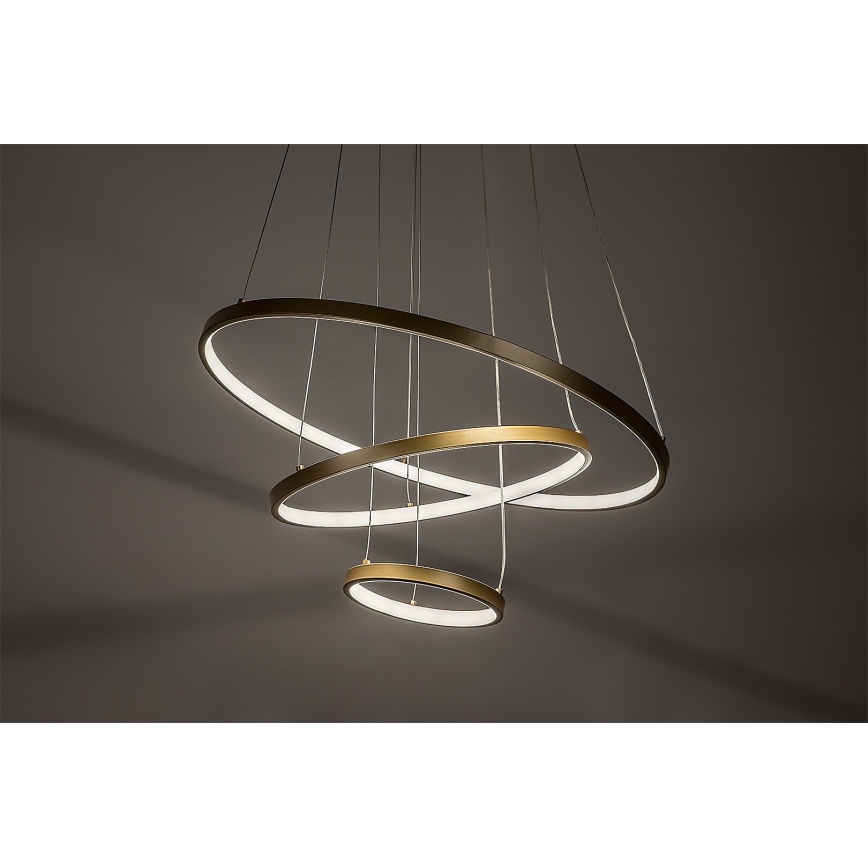 Rabalux - диммируемая подвесная люстра на тросе LED/90W/230V 3000-6500K + пульт дистанционного управления