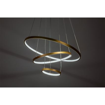 Rabalux - диммируемая подвесная люстра на тросе LED/90W/230V 3000-6500K + пульт дистанционного управления