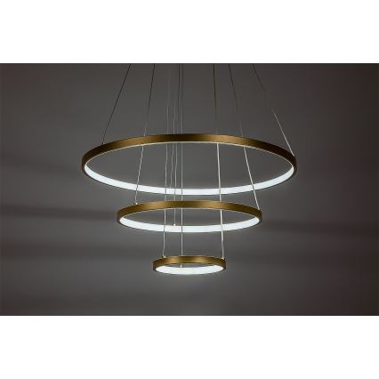 Rabalux - диммируемая подвесная люстра на тросе LED/90W/230V 3000-6500K + пульт дистанционного управления