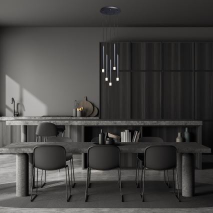 Rabalux - Подвесная люстра 5xG9/5W/230V черный