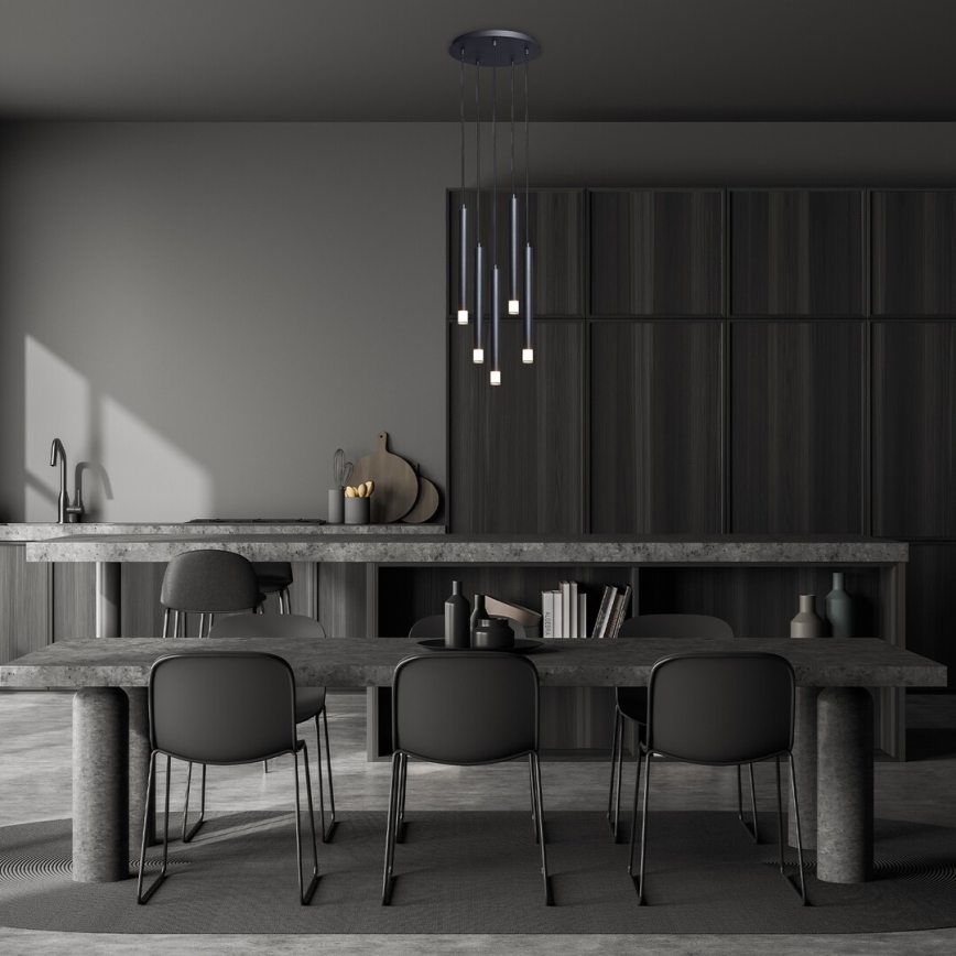 Rabalux - Подвесная люстра 5xG9/5W/230V черный