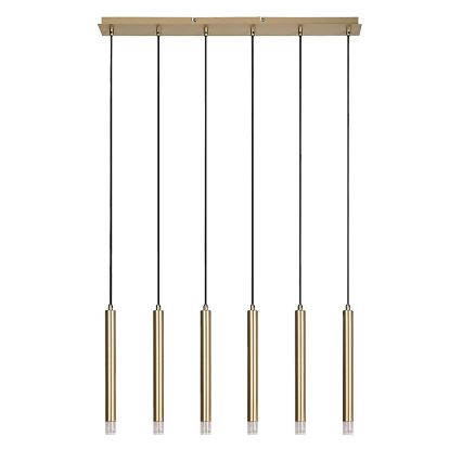 Rabalux - Подвесная люстра 6xG9/5W/230V золотистый