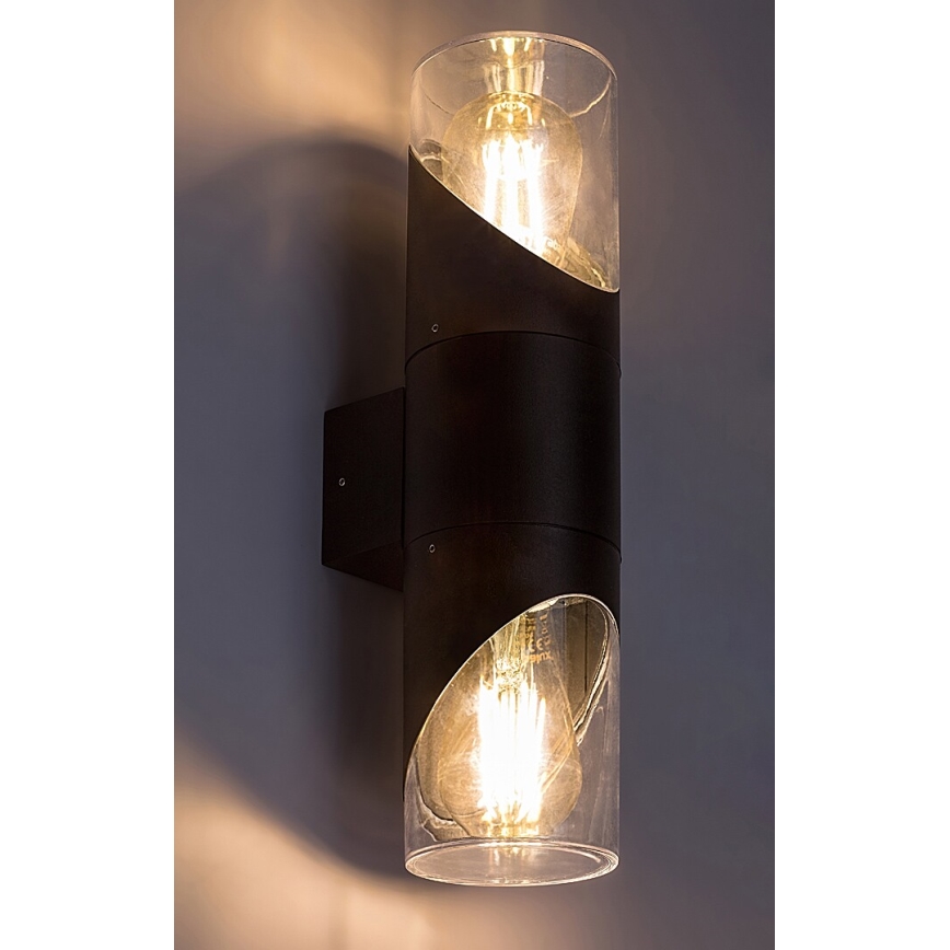 Rabalux - Уличный настенный светильник 2xE27/28W/230V IP54