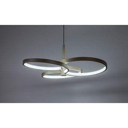 Rabalux - диммируемая подвесная LED-люстра на тросе LED/50 Вт/230 В 3000-6500 К + дистанционное управление