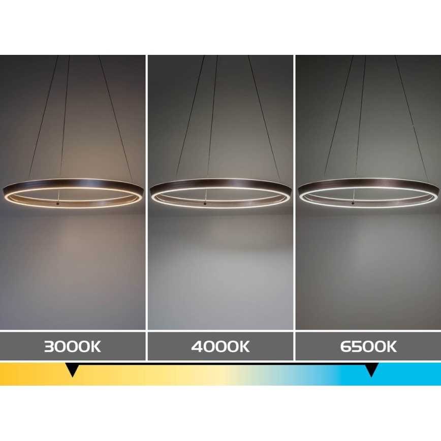 Rabalux - Светодиодная диммируемая люстра на тросе LED/36W/230V 3000-6500K + пульт дистанционного управления