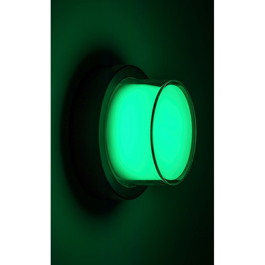 Rabalux - LED RGBW Вуличний настінний світильник з регулюванням яскравості LED/10W/230V IP54 Wi-Fi Tuya