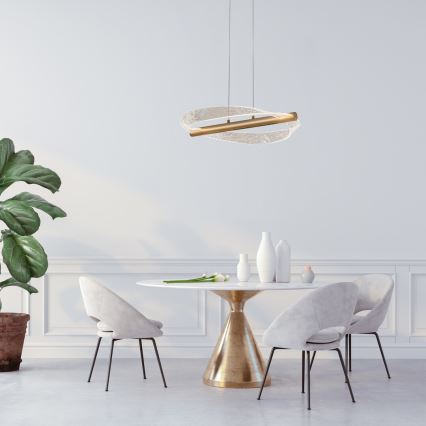 Rabalux - Підвісна LED-люстра на тросі LED/24 Вт/230 В/3000 К