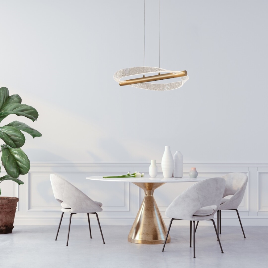 Rabalux - Підвісна LED-люстра на тросі LED/24 Вт/230 В/3000 К