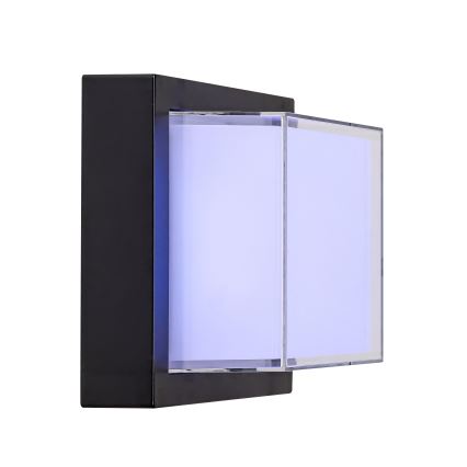 Rabalux - LED RGBW Вуличний настінний світильник з регулюванням яскравості LED/10W/230V IP54 Wi-Fi Tuya