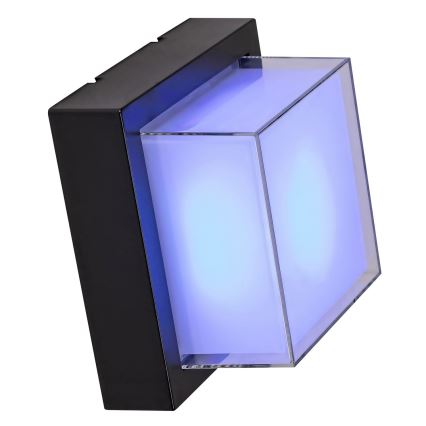 Rabalux - LED RGBW Вуличний настінний світильник з регулюванням яскравості LED/10W/230V IP54 Wi-Fi Tuya