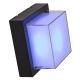 Rabalux - Уличный светодиодный настенный RGBW-светильник с регулированием яркости LED/10W/230V IP54 Wi-Fi Tuya