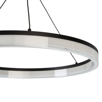 Rabalux - підвісна LED-люстра на тросі з регулюванням яскравості LED/24W/230V 3000-6500K + пульт дистанційного керування