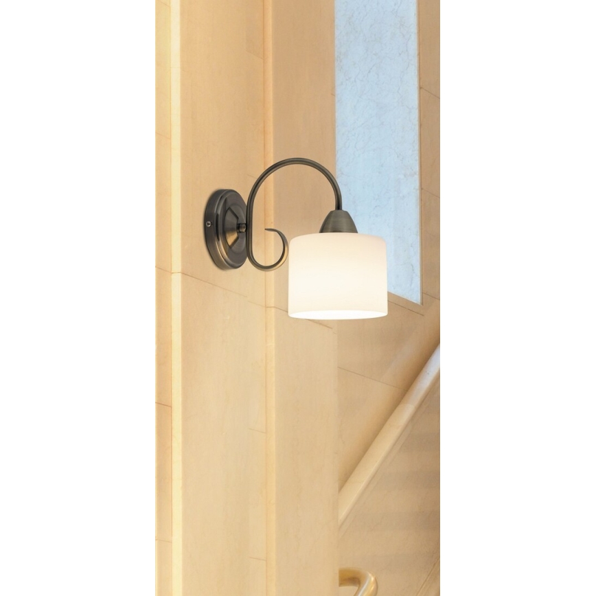 Rabalux 7274 - Настенный светильник EDITH 1xE27/60W/230V бронза