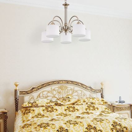 Rabalux 7276 - Люстра EDITH 5xE27/60W/230V бронза