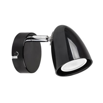 Rabalux - Настінний точковий світильник 1xGU10/5W/230V чорний