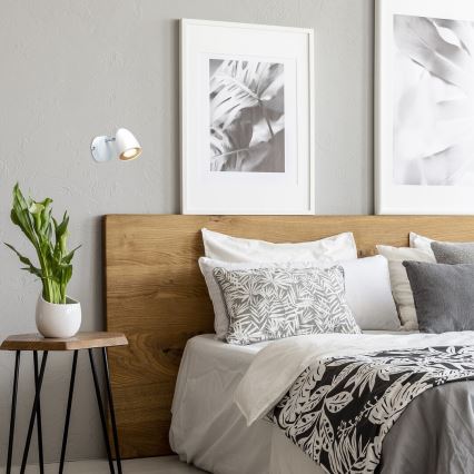 Rabalux - Настенный точечный светильник 1xGU10/5W/230V белый