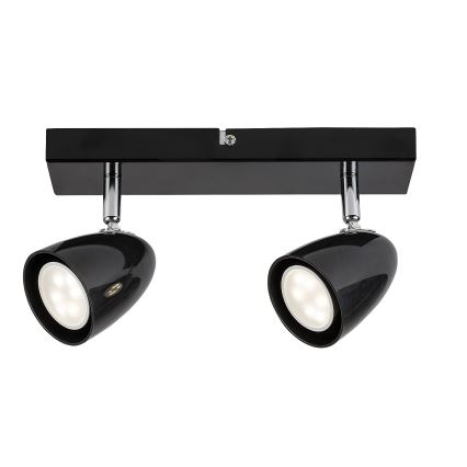 Rabalux - Точечный светильник 2xGU10/5W/230V черный