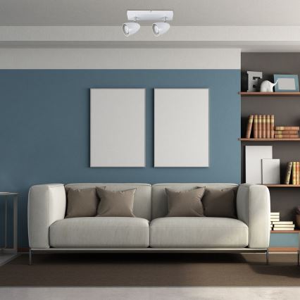 Rabalux - Точечный светильник 2xGU10/5W/230V белый