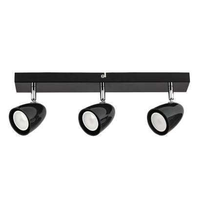 Rabalux - Точечный светильник 3xGU10/5W/230V черный