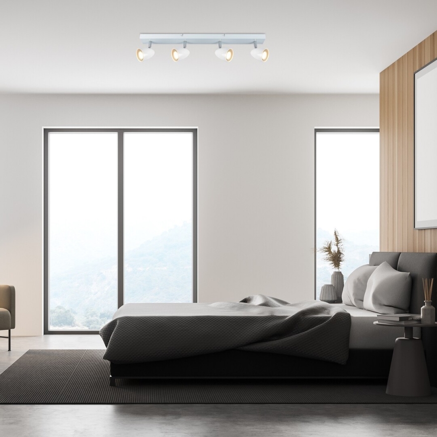 Rabalux - Точечный светильник 4xGU10/5W/230V белый