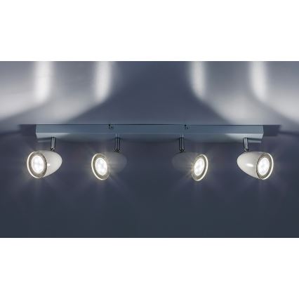 Rabalux - Точечный светильник 4xGU10/5W/230V белый