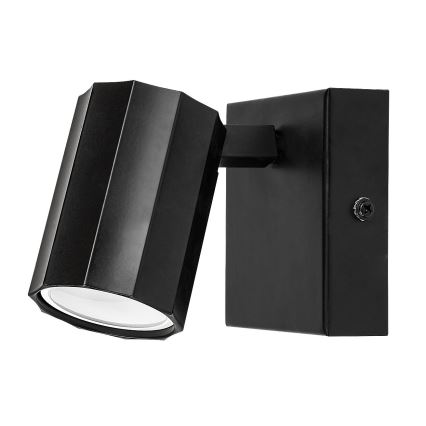Rabalux - Настінний точковий світильник 1xGU10/5W/230V чорний