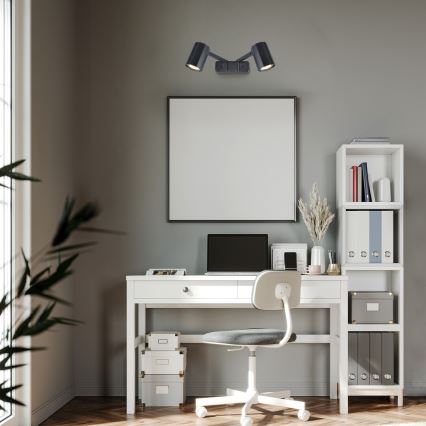 Rabalux - Настінний точковий світильник 2xGU10/5W/230V