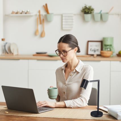 Rabalux - Настольная лампа 1xGU10/5W/230V черный