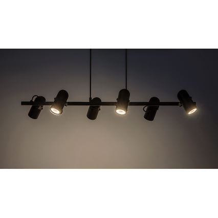 Rabalux - Підвісна люстра 6xGU10/25W/230V