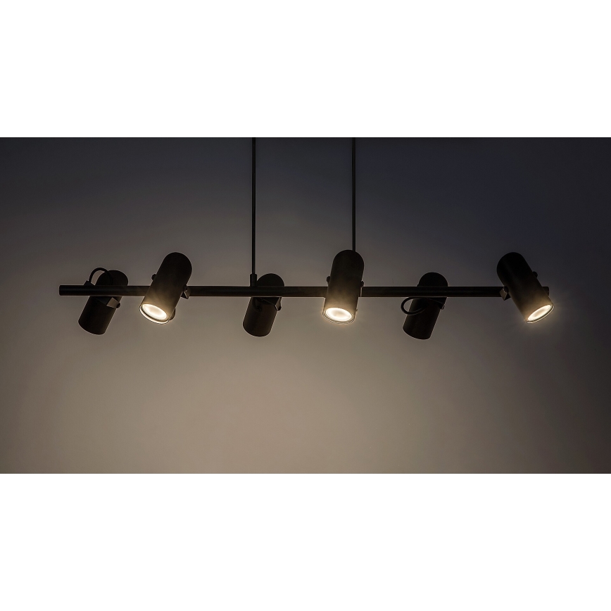 Rabalux - Підвісна люстра 6xGU10/25W/230V