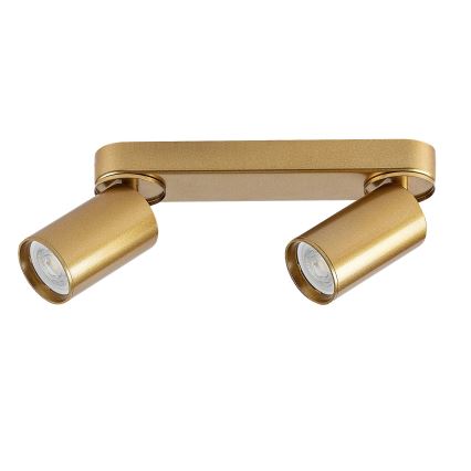 Rabalux - Точечный светильник 2xGU10/5W/230V золотистый
