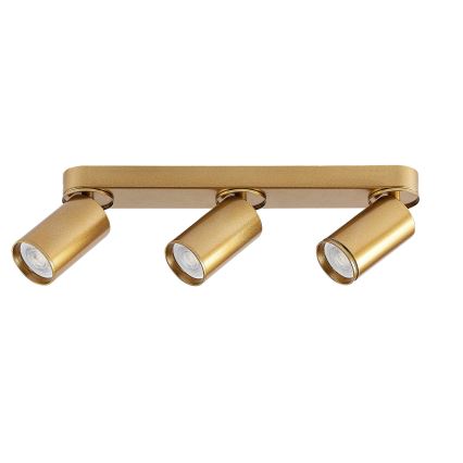 Rabalux - Точечный светильник 3xGU10/5W/230V золотистый