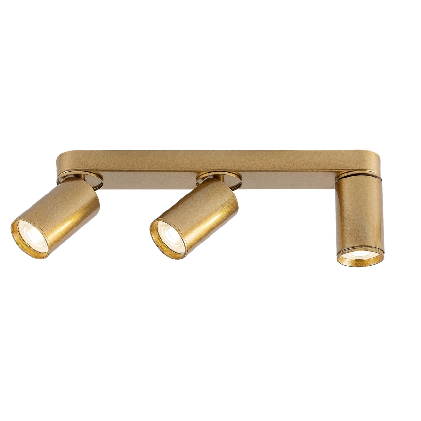 Rabalux - Точечный светильник 3xGU10/5W/230V золотистый