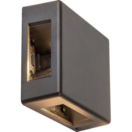 Rabalux - Вуличний настінний LED світильник LED/6W/230V IP54 чорний