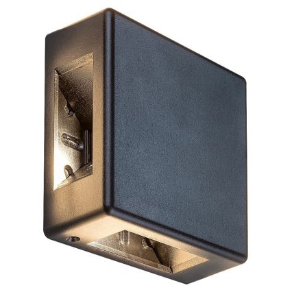 Rabalux - Вуличний настінний LED світильник LED/6W/230V IP54 чорний