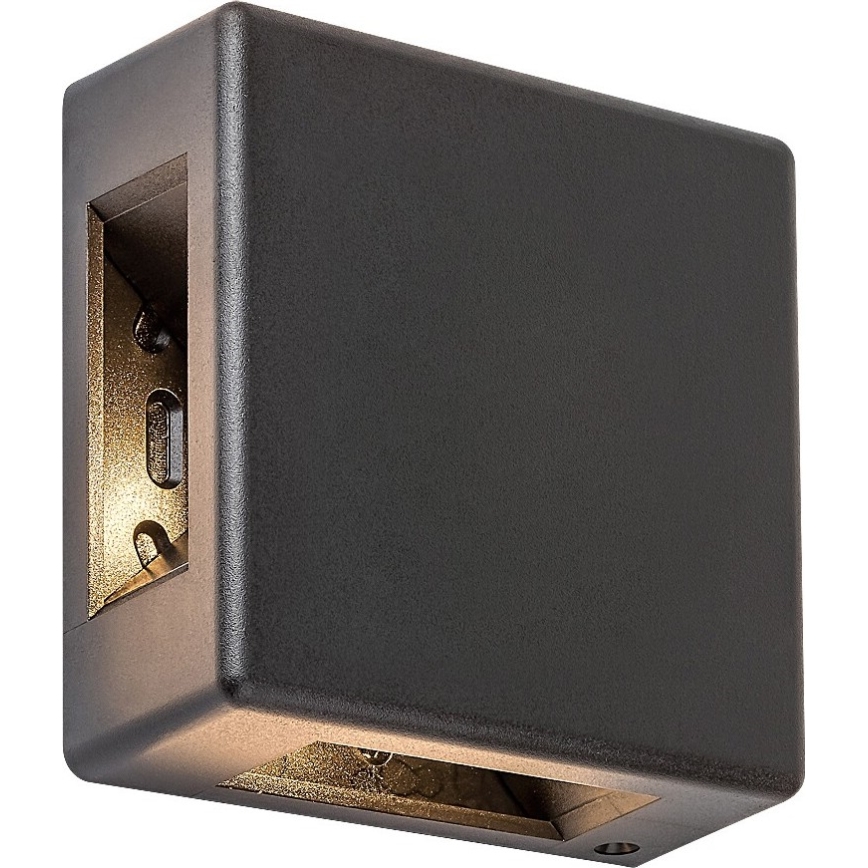Rabalux - Вуличний настінний LED світильник LED/6W/230V IP54 чорний