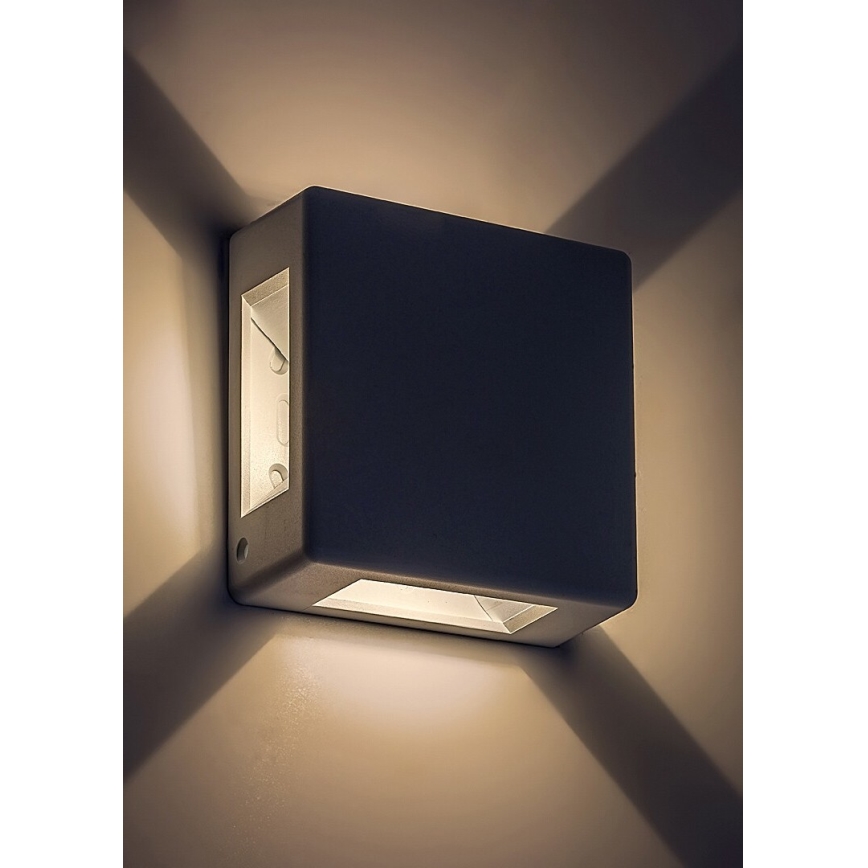 Rabalux - Светодиодный уличный настенный светильник LED/6W/230V IP54 белый
