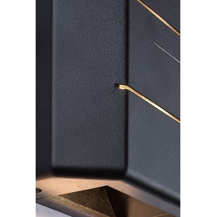 Rabalux - Светодиодный уличный настенный светильник LED/6W/230V IP54 черный