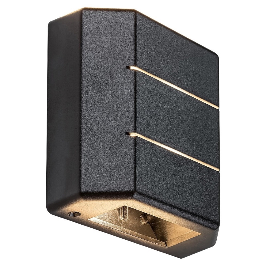 Rabalux - Вуличний настінний LED світильник LED/6W/230V IP54 чорний