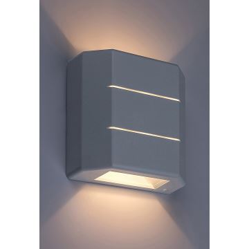 Rabalux - Вуличний настінний LED світильник LED/6W/230V IP54 білий