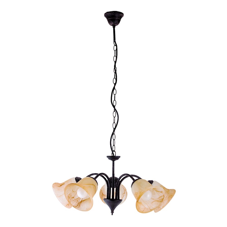 Rabalux 7368 - Люстра на цепи COLETTE 5xE14/40W/230V