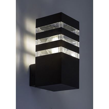 Rabalux - Уличный настенный светильник 1xE27/12W/230V IP44
