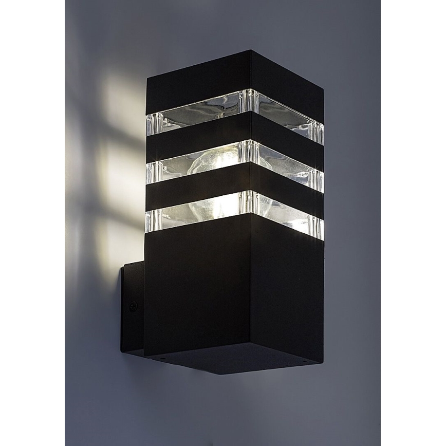 Rabalux - Уличный настенный светильник 1xE27/12W/230V IP44