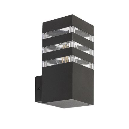 Rabalux - Вуличний настінний світильник 1xE27/12W/230V IP44