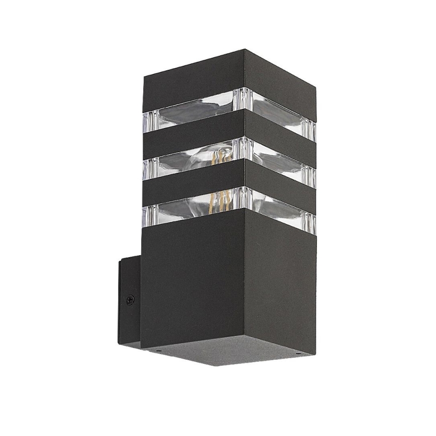 Rabalux - Вуличний настінний світильник 1xE27/12W/230V IP44