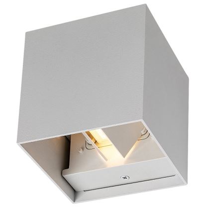 Rabalux - Вуличний настінний світильник 1xG9/42W/230V IP54 білий