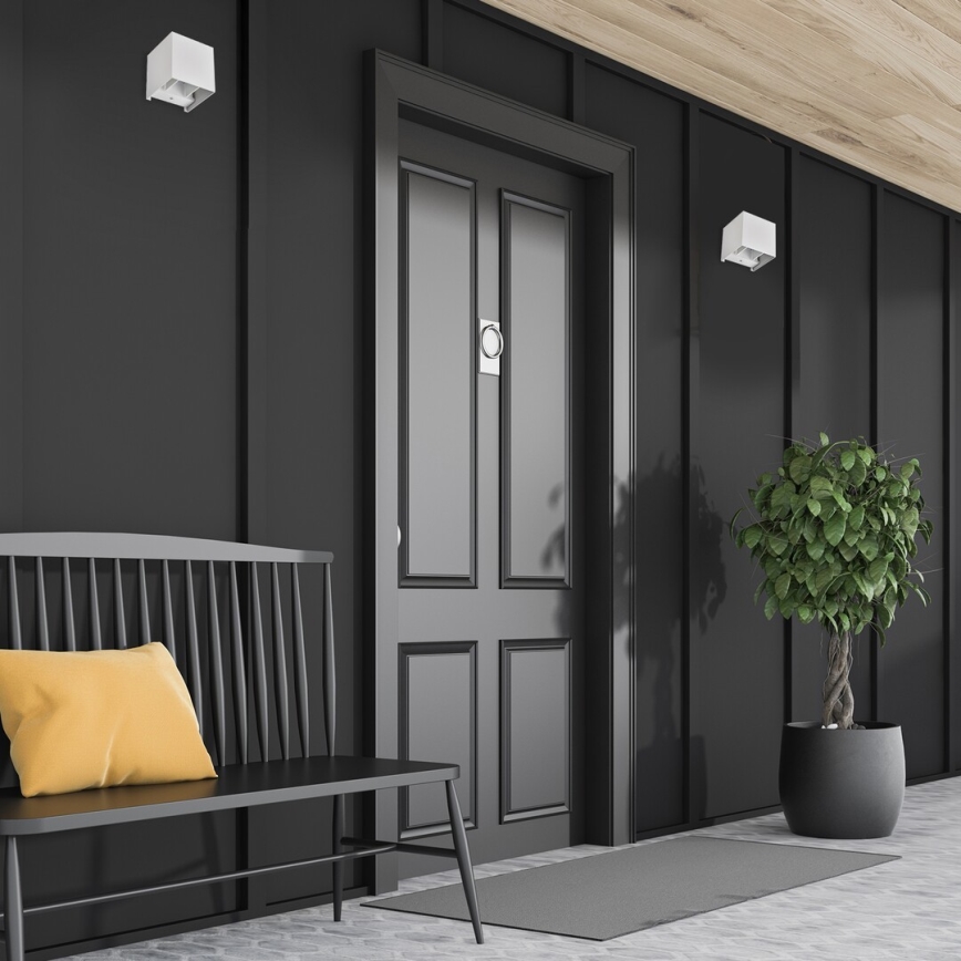 Rabalux - Вуличний настінний світильник 1xG9/42W/230V IP54 білий