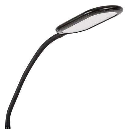 Rabalux - Світлодіодна регульована торшерна лампа з сенсорним керуванням LED/10W/230V 3000-6000K чорна