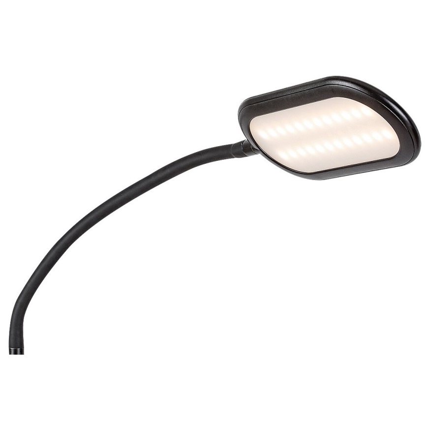Rabalux - Світлодіодна регульована торшерна лампа з сенсорним керуванням LED/10W/230V 3000-6000K чорна